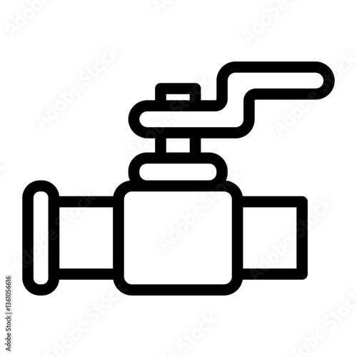 faucet Line Icon