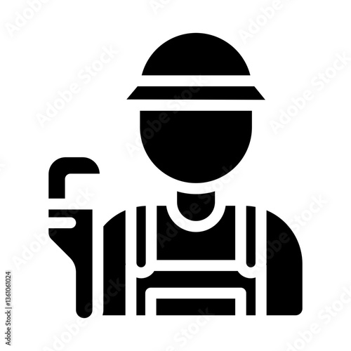 plumber Solid icon