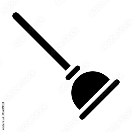 plunger Solid icon