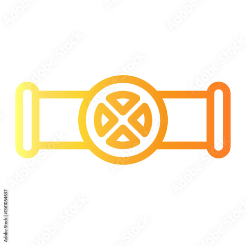 round Line Gradient Icon