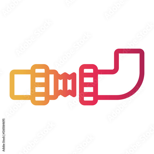 thread Line Gradient Icon