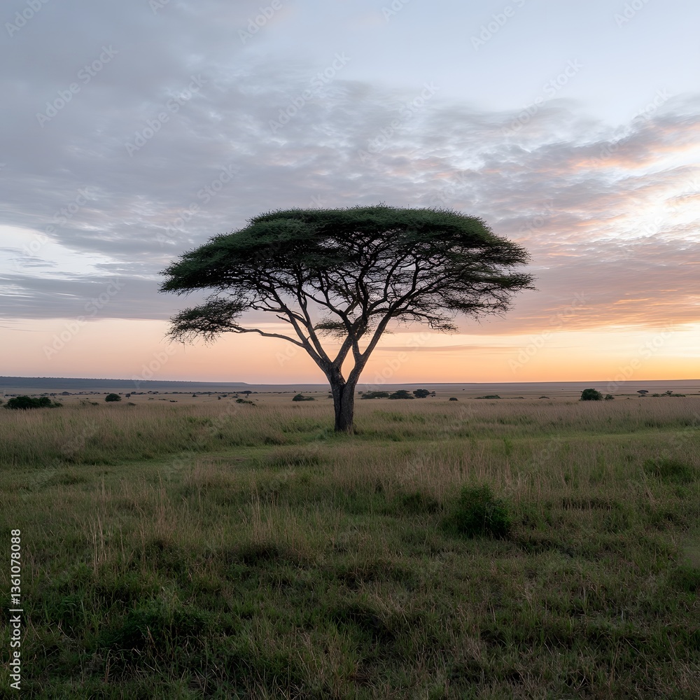 Sunrise Acacia Savannah Africa Landscape (1) Sunrise Acacia Savannah Africa Landscape (1)