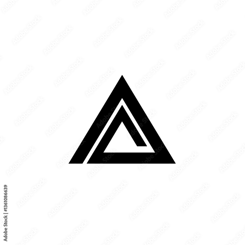 Double Triangle Logo Double Triangle Logo