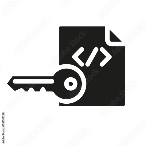 keyword Solid icon