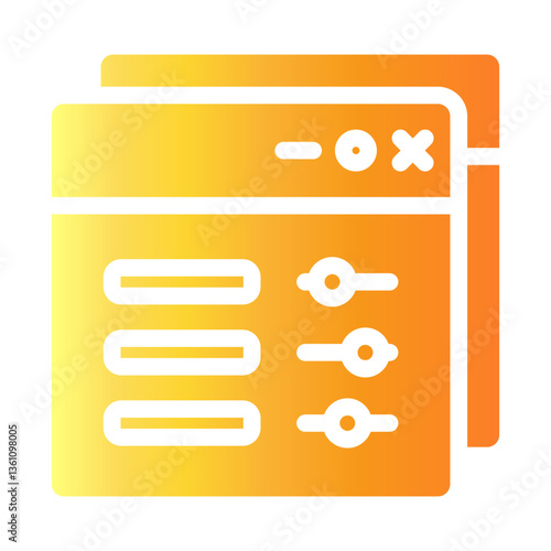 control Gradient icon