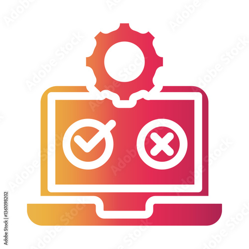 testing Gradient icon