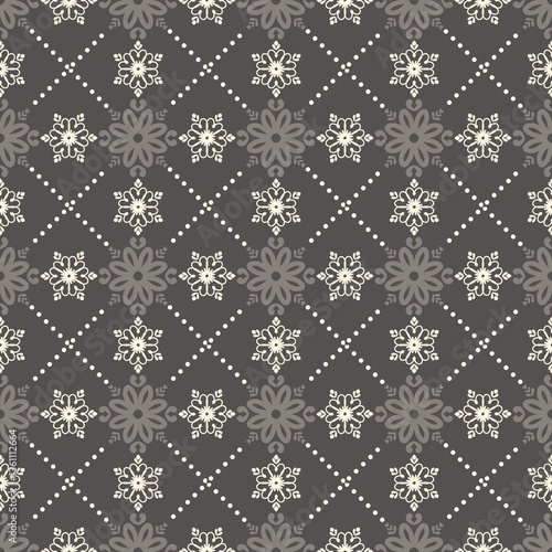 seamless damask pattern