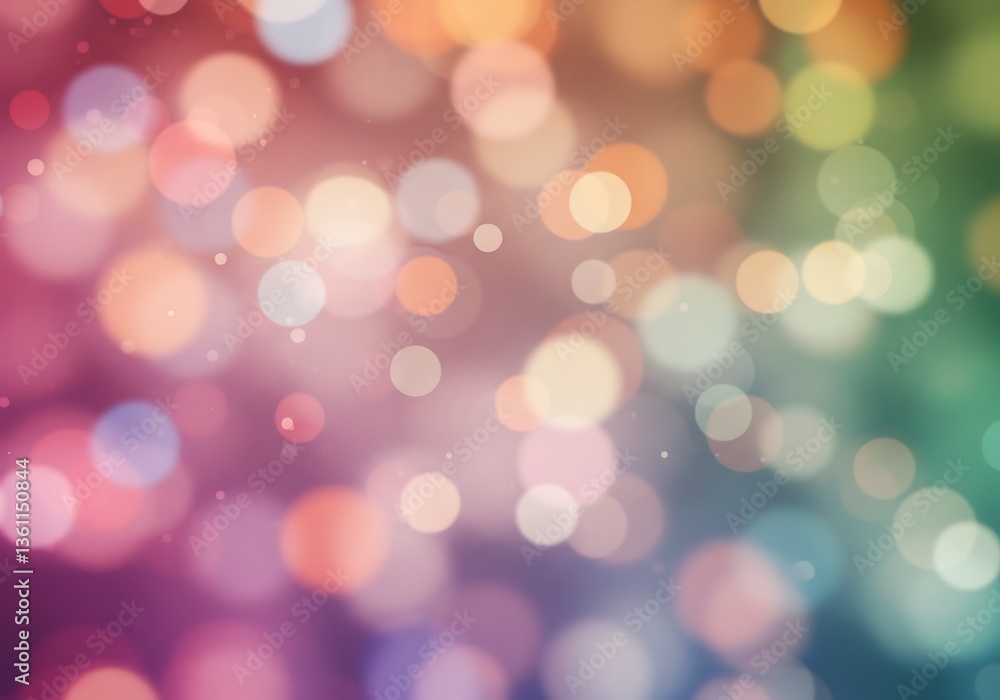 Abstract background of blurred circular shapes with soft gradient colors Abstract background of blurred circular shapes with soft gradient colors