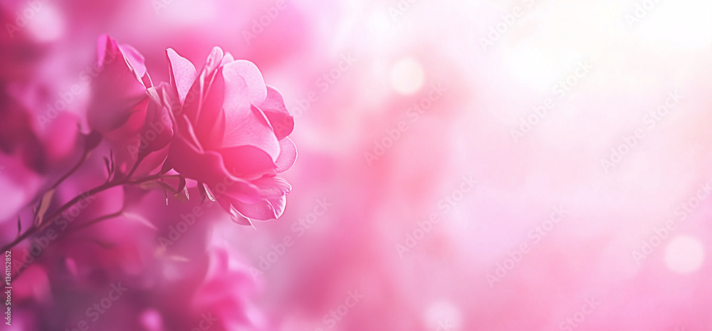 Soft pink rose with a blurred background. Soft pink rose with a blurred background.