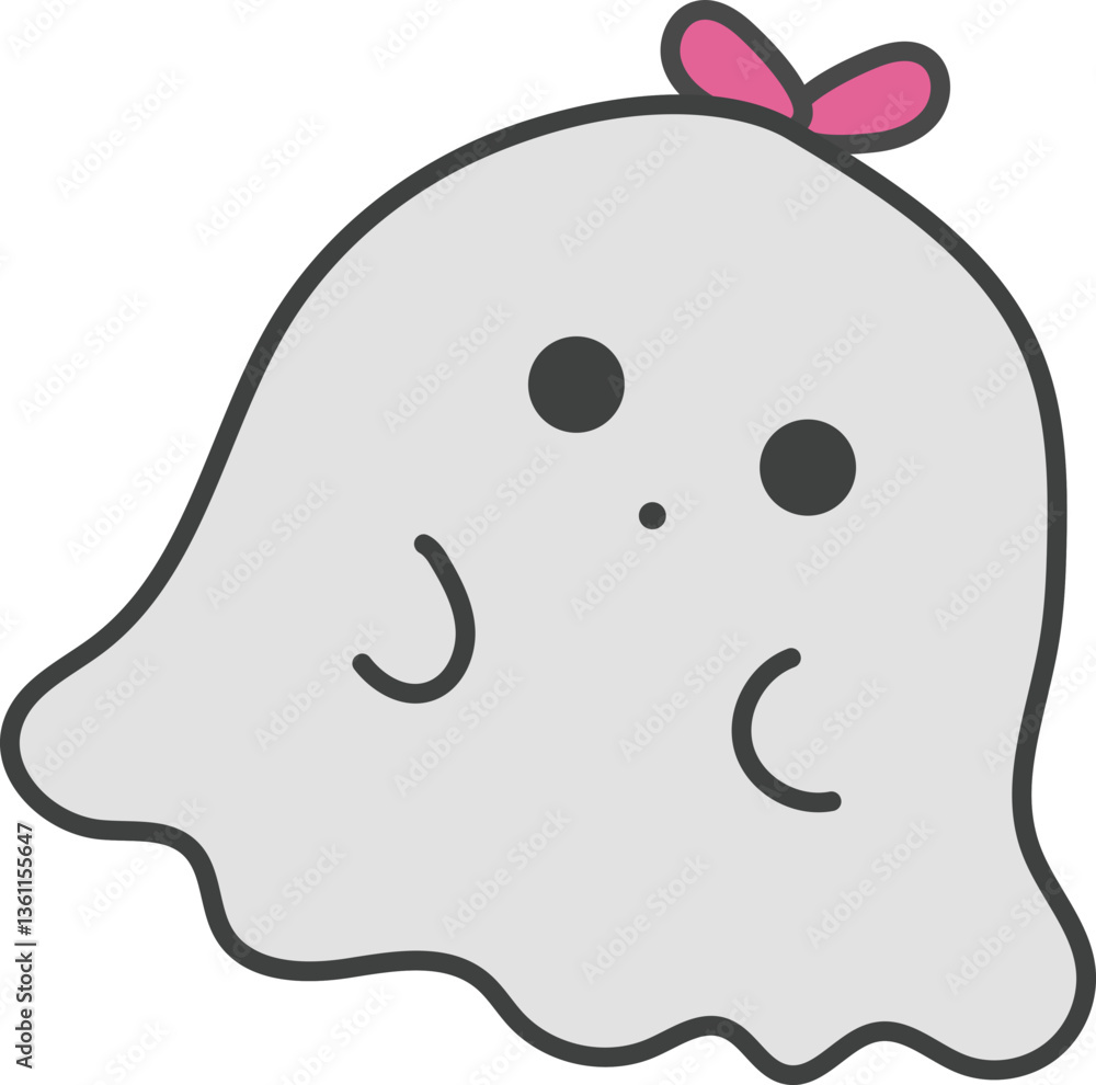 Cute ghost illustration Cute ghost illustration