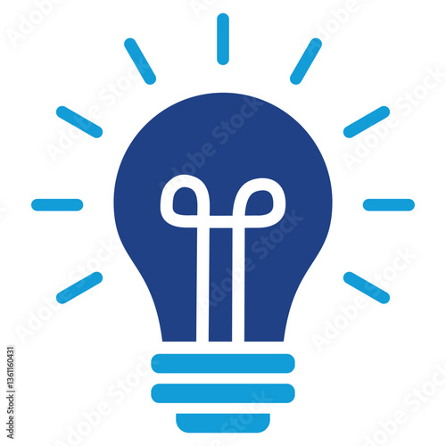 Inspiring Icon Dual Tone Color Style