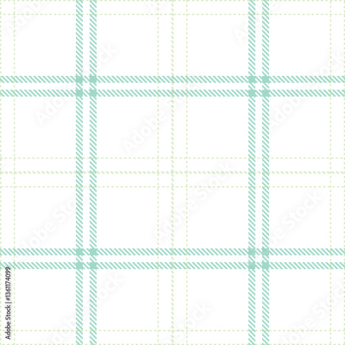 Modern Seamless Tartan in Dark White tones Textile Design Variant 2574