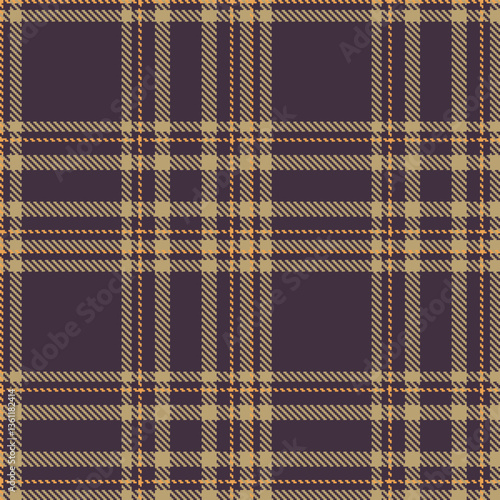 Modern Warm Dark Grey Seamless Tartan Textile Design Variant 2686