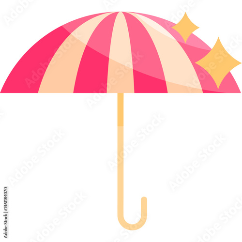vector illustration of umbrella