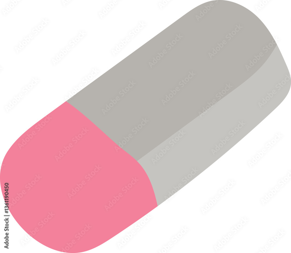 Eraser illustration Eraser illustration