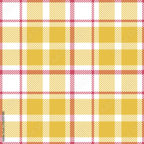 Modern Metallic White Seamless Tartan Textile Design Variant 2874