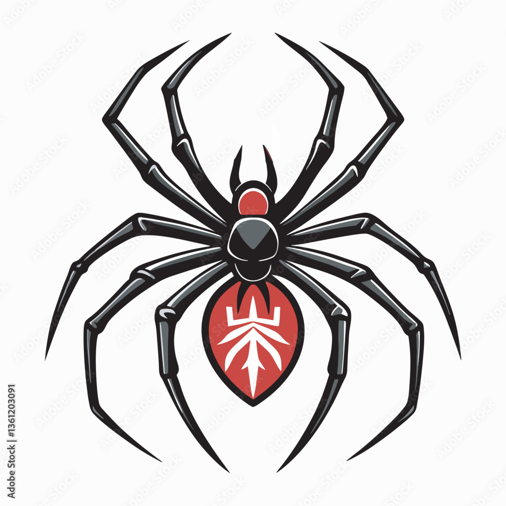 Toronto Spider vector art and illustration.