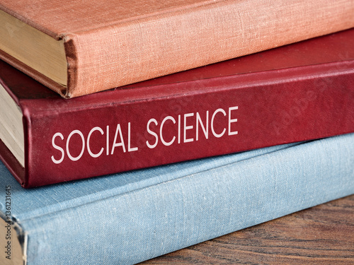 Studying social sciences.