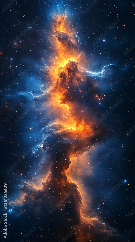 Brilliant Cosmic Clouds in Nebula high resolution picture Brilliant Cosmic Clouds in Nebula high resolution picture