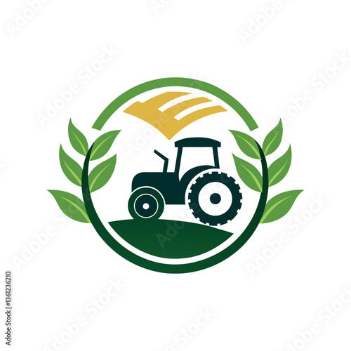agriculture logo design here 
