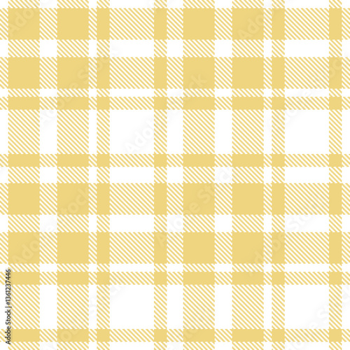 Modern Seamless Tartan in Cool White tones Textile Design Variant 605