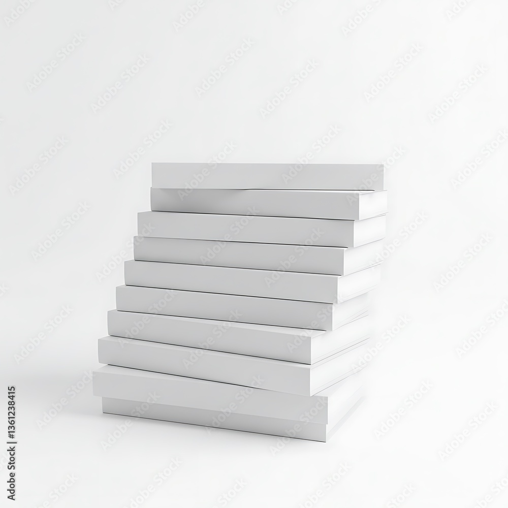 Stack of Blank Books Stack of Blank Books