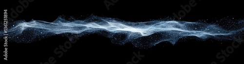 Wallpaper Mural Abstract Flowing Particles Torontodigital.ca