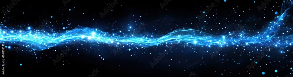 Obraz premium Cosmic Light Stream