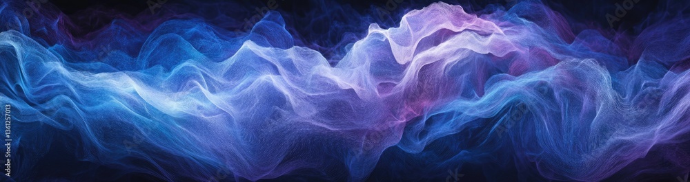 Obraz premium Abstract Flowing Nebula