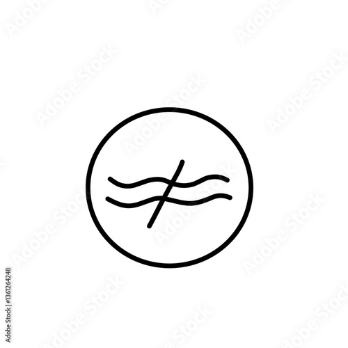 line icons related to fabric features