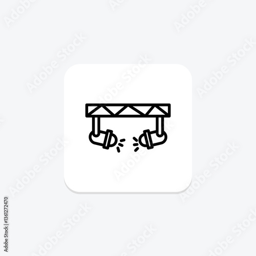 Gallery Spotlight, vector, pixel perfect, illustrator file