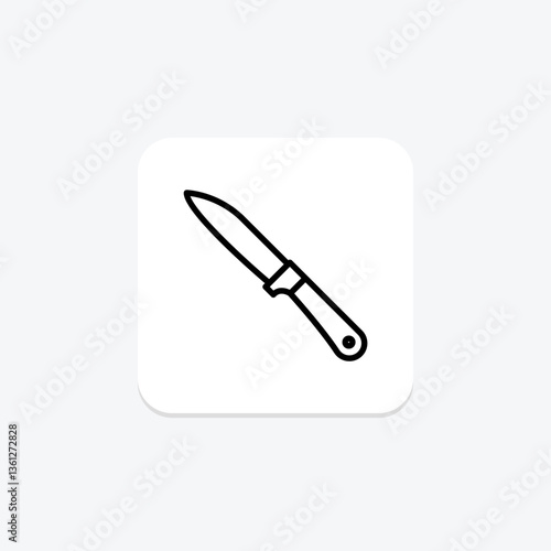 Knife, vector, pixel perfect, illustrator file