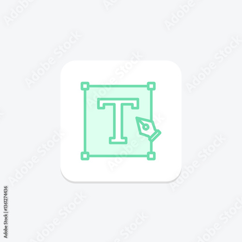 Typography, vector, pixel perfect, illustrator file