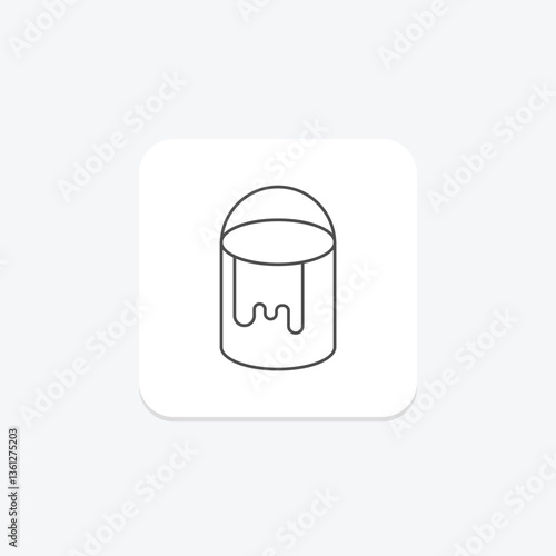 Paint Bucket, vector, pixel perfect, illustrator file