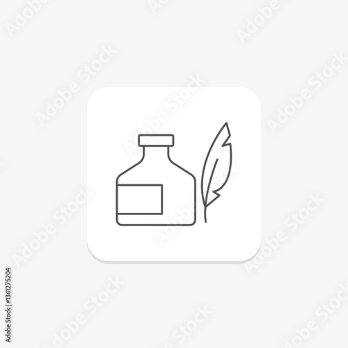 Ink, vector, pixel perfect, illustrator file