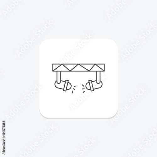 Gallery Spotlight, vector, pixel perfect, illustrator file