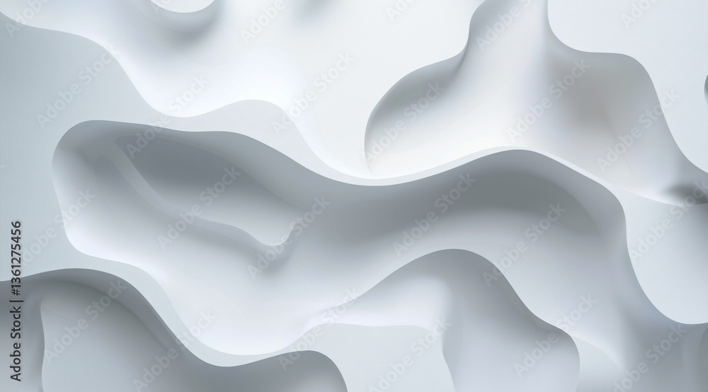 Soft, undulating contours form a calming texture, created with Generative AI technology Soft, undulating contours form a calming texture, created with Generative AI technology