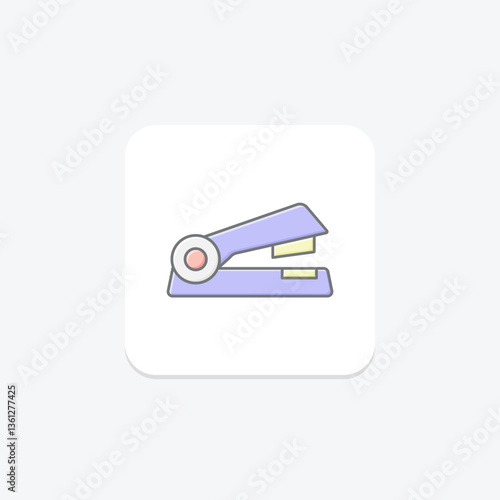 Stapler, vector, pixel perfect, illustrator file