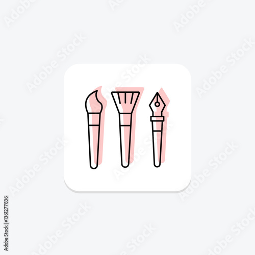 Art Brushes, vector, pixel perfect, illustrator file