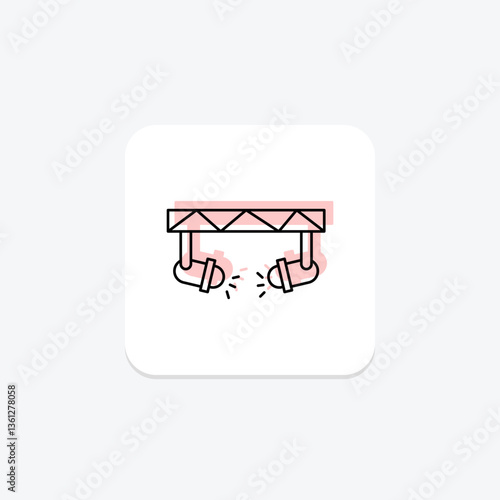 Gallery Spotlight, vector, pixel perfect, illustrator file
