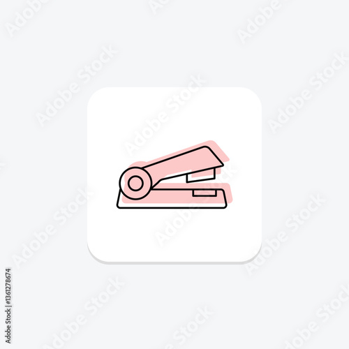 Stapler, vector, pixel perfect, illustrator file