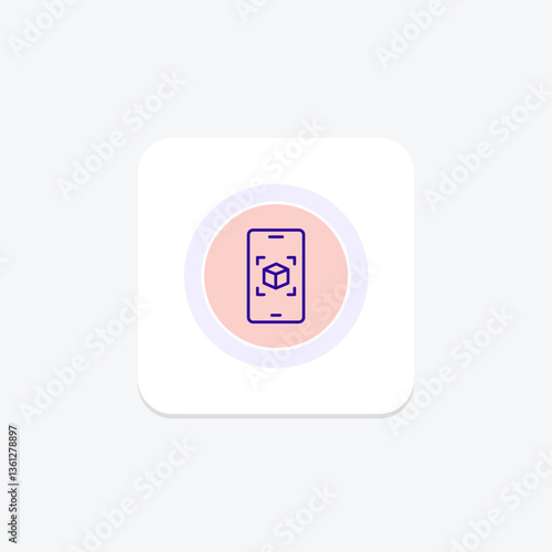 Augmented Reality Art, vector, pixel perfect, illustrator file