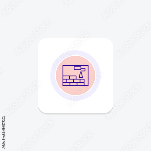 Fresco Wall Painting, vector, pixel perfect, illustrator file