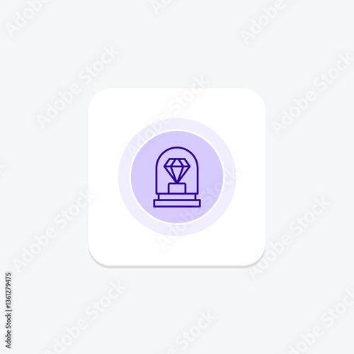 Diamond Museum, vector, pixel perfect, illustrator file