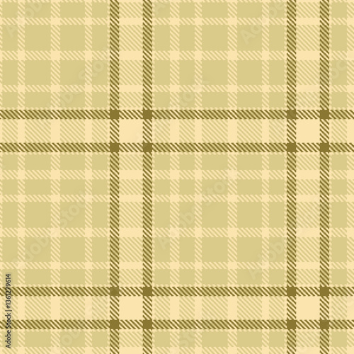 Modern Seamless Tartan in Neon Pale Peach tones Textile Design Variant 1187