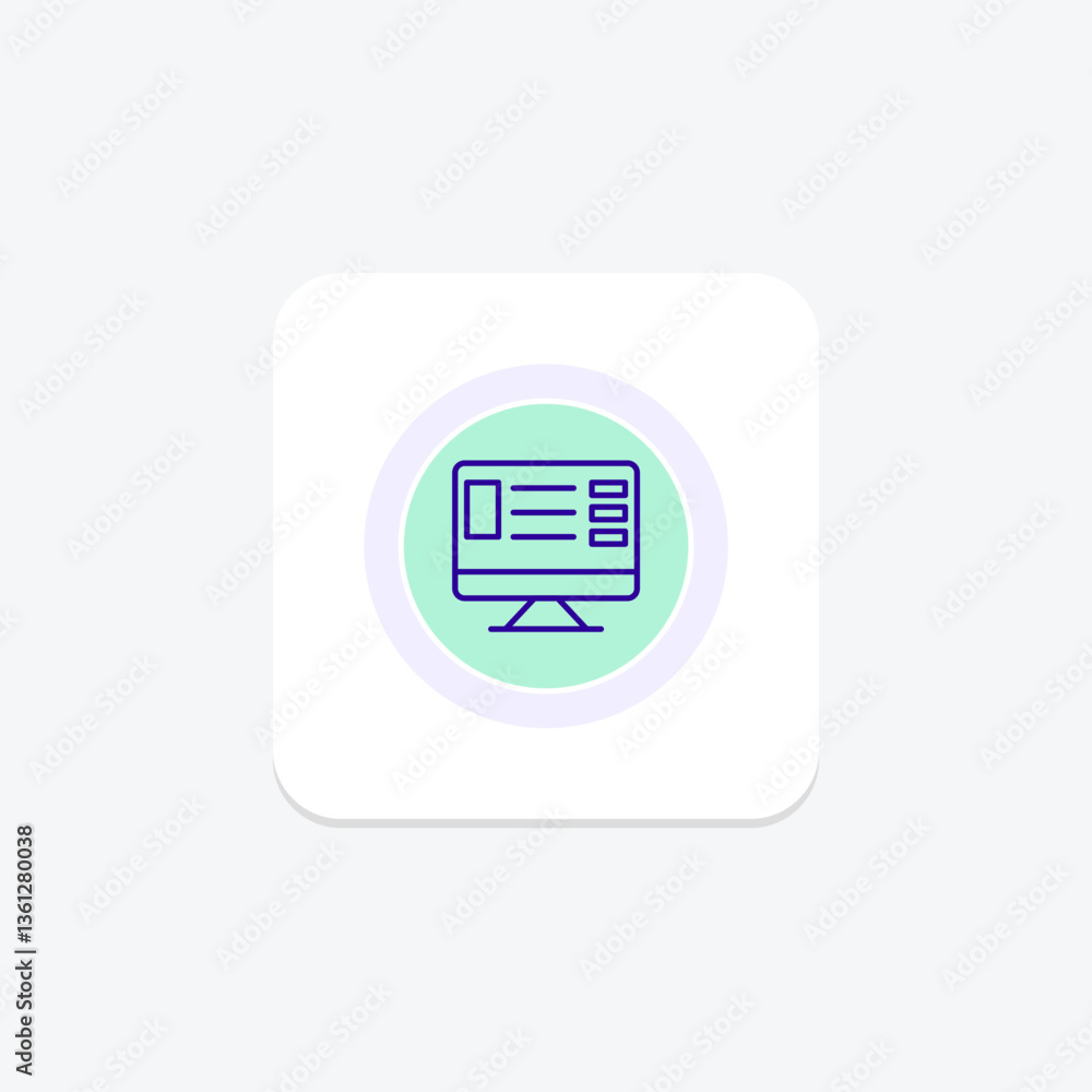 Vector Illustration Display, vector, pixel perfect, illustrator file Vector Illustration Display, vector, pixel perfect, illustrator file