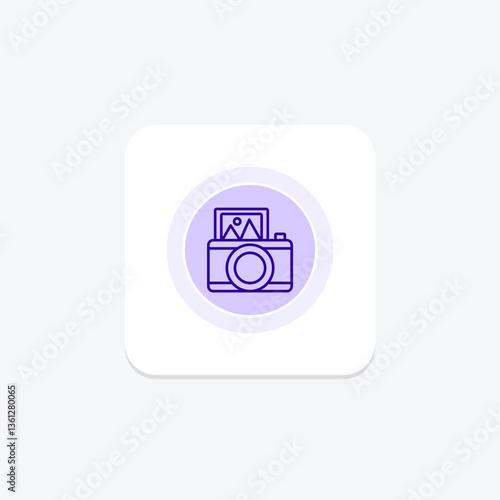 Instant Camera, vector, pixel perfect, illustrator file