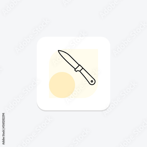 Knife, vector, pixel perfect, illustrator file