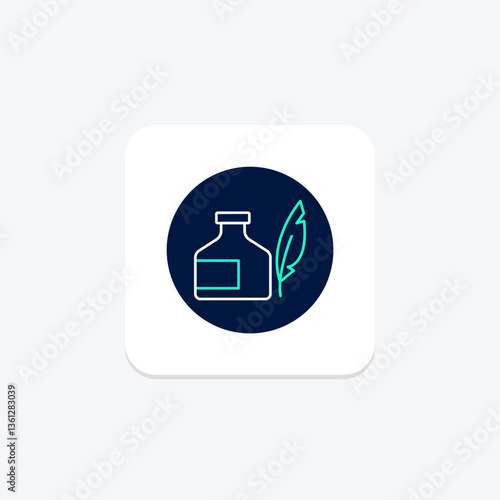 Ink, vector, pixel perfect, illustrator file