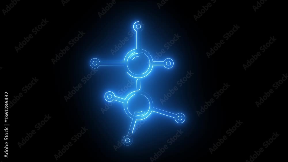 Biological Molecule structure icon . Structure of molecules icon animation .Scientific atomic elements, Molecules icon, science, chemistry, biology, structure animation . Biological Molecule structure icon . Structure of molecules icon animation .Scientific atomic elements, Molecules icon, science, chemistry, biology, structure animation .